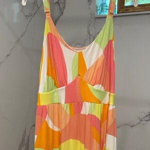 Torrid Multicolor Geometric Dress